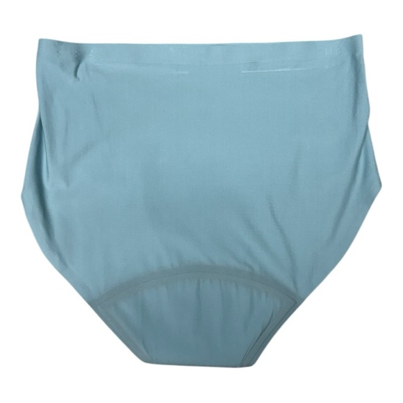 Le Mystère Smooth Shape Leak Resistant Brief Medium Misty Blue, Medium, New - Picture 3 of 6